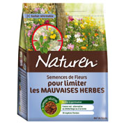Flores para limitar as ervas daninhas - Naturen